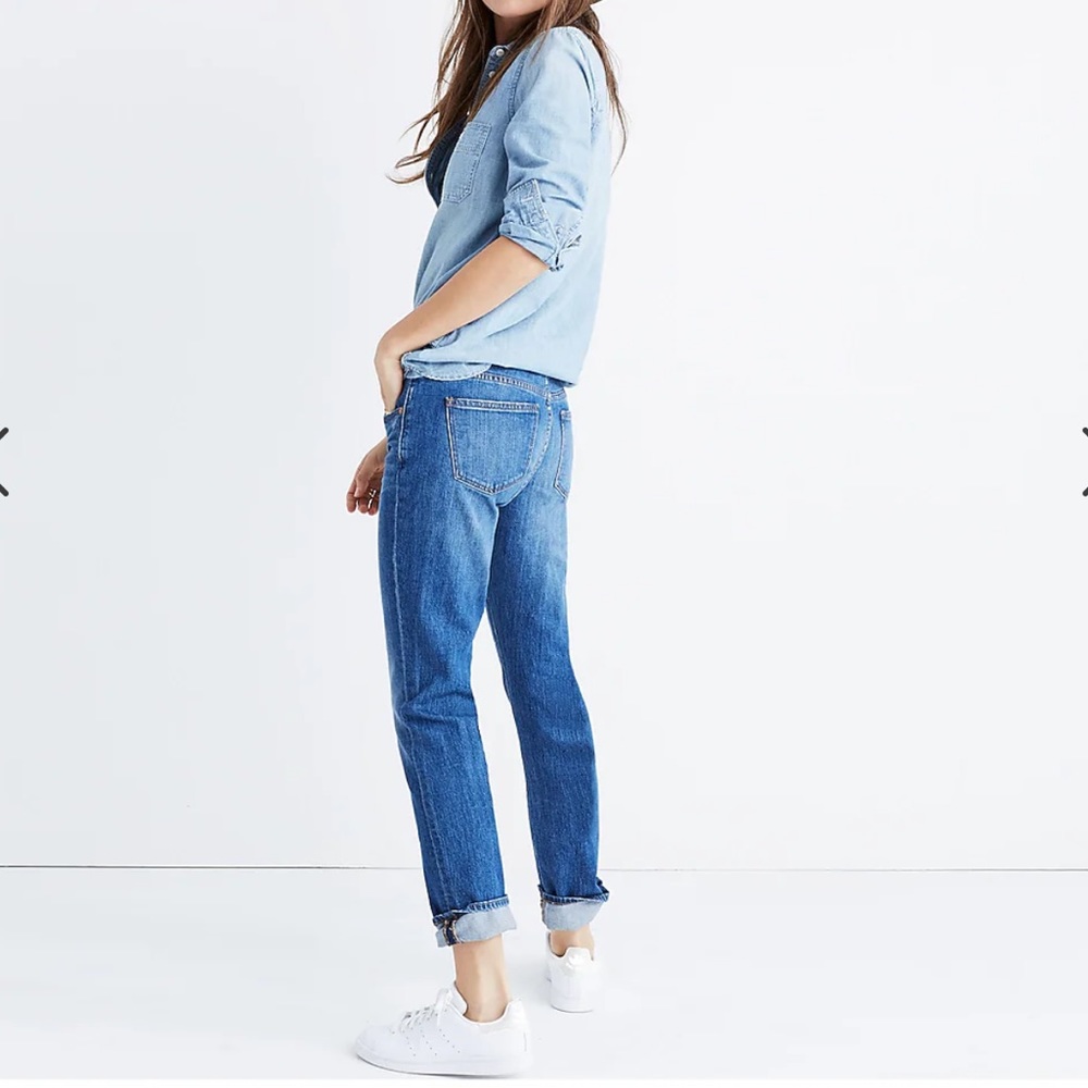 Madewell The Slim Boyjean in Walton Wash